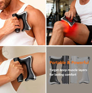 Celinis 3-in-1 Heated Muscle Scraper Tool, Electric Muscle Massager with Vibration, Full Body Contouring Device