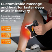 Celinis 3-in-1 Heated Muscle Scraper Tool, Electric Muscle Massager with Vibration, Full Body Contouring Device